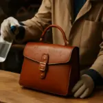 Protezione borse in pelle dalla pioggia: le astuzie usate nei laboratori di pelletteria