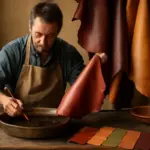 L’arte della tintura della pelle artigianale: le sfumature esclusive che non trovi sul mercato industriale