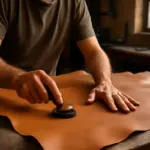 Trattamento artigianale della pelle al naturale: scopri l’importanza della fase di rifinitura manuale