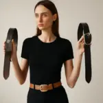 Cinture in pelle artigianale: quale modello meglio valorizza una silhouette moderna