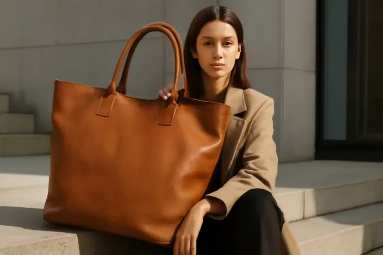 Borse oversize in pelle lavorata a mano: le nuove interpretazioni che coniugano stile e praticità