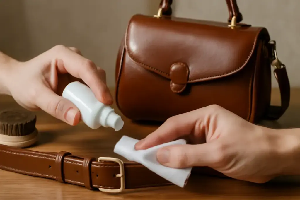 Lucidare senza ungere: come donare brillantezza a cinture e borse in pelle senza residui dannosi