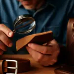Cosa guardare nel taglio della pelle artigianale? Il particolare che predice la robustezza degli accessori