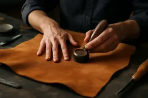 Lavorazione a mano della pelle scamosciata: strategie per valorizzare al meglio la sua texture unica